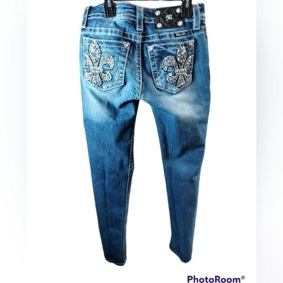 Miss Me jeans size 27 skinny Ins31 style JV817252 - Picture 5 of 15